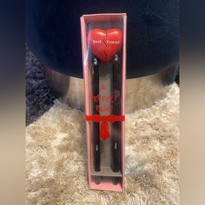 Vintage set of Russ "A Perfect Pair" friendship pencils Valentine’s Day heart